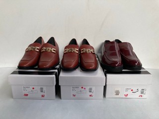 5 X PAIRS OF SHOES TO INCLUDE JOHN LEWIS GREAT RDBU SIZE 5