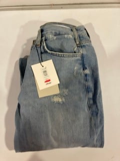 QTY OF ASSORTED JEANS TO INCLUDE AND/OR SANTA MONICA STRAIGHT JEAN SIZE 34 WAIST