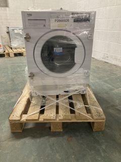 1X PALLET WITH TOTAL RRP VALUE OF £394 TO INCLUDE 1X BEKO BUILT-IN WASHING MACHINES MODEL NO WIX845400,