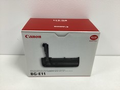 CANON BG-E11 F BATTERY GRIP (ORIGINAL RRP - €149,00) IN BLACK (WITH BOX) [JPTZ5555]