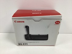 CANON BG-E11 F BATTERY GRIP (ORIGINAL RRP - €149,00) IN BLACK (WITH BOX) [JPTZ5556].