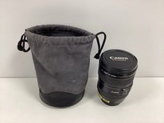 CANON EF 24-105MM 1:4 L IS USM LENS CAMERA (ORIGINAL RRP - €1406,50) IN BLACK. (WITH LENS CAPS AND CASE.) [JPTZ5552]