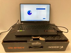 AORUS 15G KC 512 GB LAPTOP (ORIGINAL RRP - €1388.85) IN SILVER. (WITH BOX AND CHARGER, ONLY WORKS PLUGGED IN). I7-10870H, 16 GB RAM, , NVIDIA GEFORCE RTX 3060 [JPTZ5577]