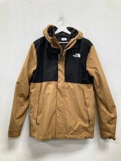 THE NORTH FACE MEN'S JACKET BROWN SIZE M - LOCATION 41A.