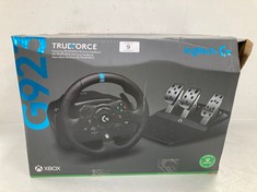 LOGITECH G923 TRUE FORCE STEERING WHEEL FOR XBOX X/S SERIES, XBOX ONE, WINDOWS 10/11 - LOCATION 9A.
