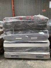 8 X MATTRESS VARIOUS MODELS AND SIZES INCLUDING MATNATURE PLATINUM MATTRESS 135X180CM (MAY BE DAMAGED OR STAINED).