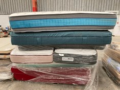 7 X MATTRESS VARIOUS MODELS AND SIZES INCLUDING ELEMENT MATTRESS 135X190CM (MAY BE DAMAGED OR STAINED).