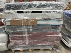8 X MATTRESS VARIOUS MODELS INCLUDING NALUI VISCOELASTIC MATTRESS (MAY BE DAMAGED OR STAINED).