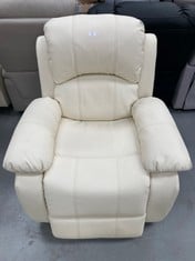 NALUI RELAX MASSAGE CHAIR TREVI WHITE COLOUR .