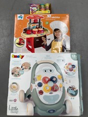 3 X CHILDREN'S TOYS INCLUDING ELECTRIC COOKER MY COLOURS .