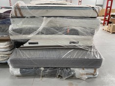 PALLET OF DIFFERENT SIZED MATTRESSES INCLUDING PLATINUN MATNATURE (MAY BE DIRTY OR DAMAGED).