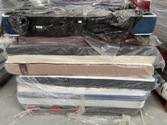 PALLET OF MATTRESSES OF VARIOUS MODELS AND SIZES INCLUDING CECOTEC FLOW (MAY BE DIRTY OR DAMAGED).