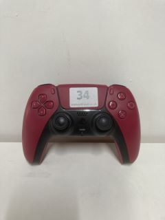 SONY PLAYSTATION DUAL SENSE PS5 CONTROLLER (COSMIC RED)
