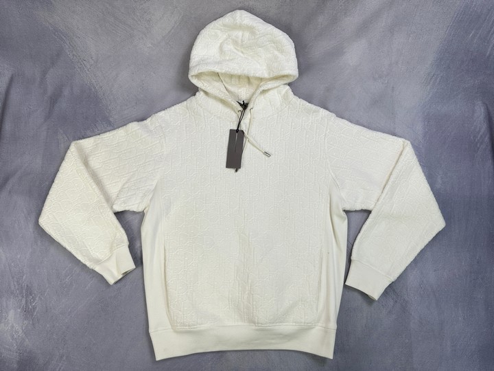 Dior Oblique Relaxed-Fit Hoodie - Size M (VAT ONLY PAYABLE ON BUYERS PREMIUM)
