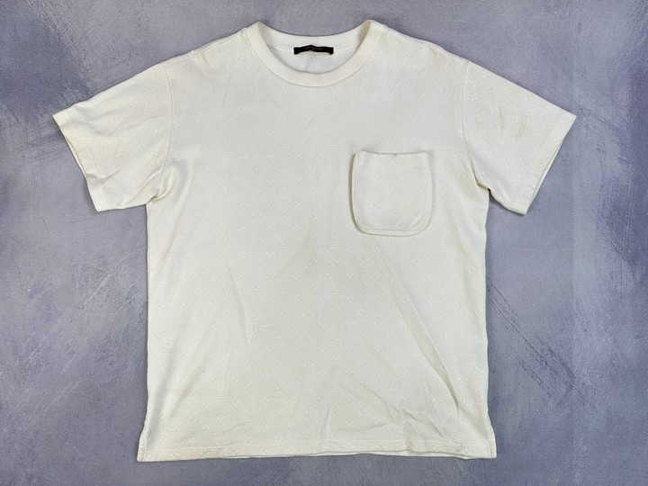 Louis Vuitton 3D Pocket Monogram T-Shirt - Size M (VAT ONLY PAYABLE ON BUYERS PREMIUM)