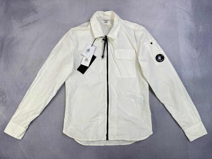 C.P. Company Zip Overshirt With Tags - Size XS (VAT ONLY PAYABLE ON BUYERS PREMIUM)