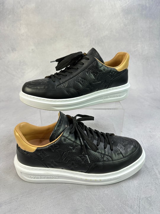 Louis Vuitton Beverly Hills Monogram Sneakers - Size 7  (VAT ONLY PAYABLE ON BUYERS PREMIUM)