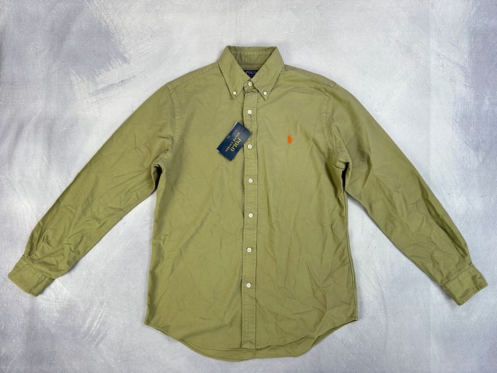 Polo Ralph Lauren Custom Fit Shirt With Tags - Size M (VAT ONLY PAYABLE ON BUYERS PREMIUM)