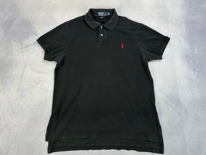 Polo Ralph Lauren Custom Fit Polo Shirt - Size L (VAT ONLY PAYABLE ON BUYERS PREMIUM)