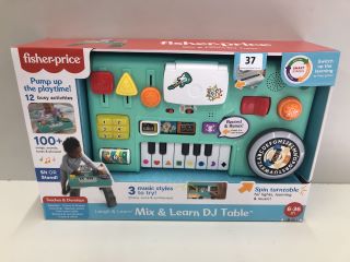 FISHER PRICE MIX & LEARN DJ TABLE