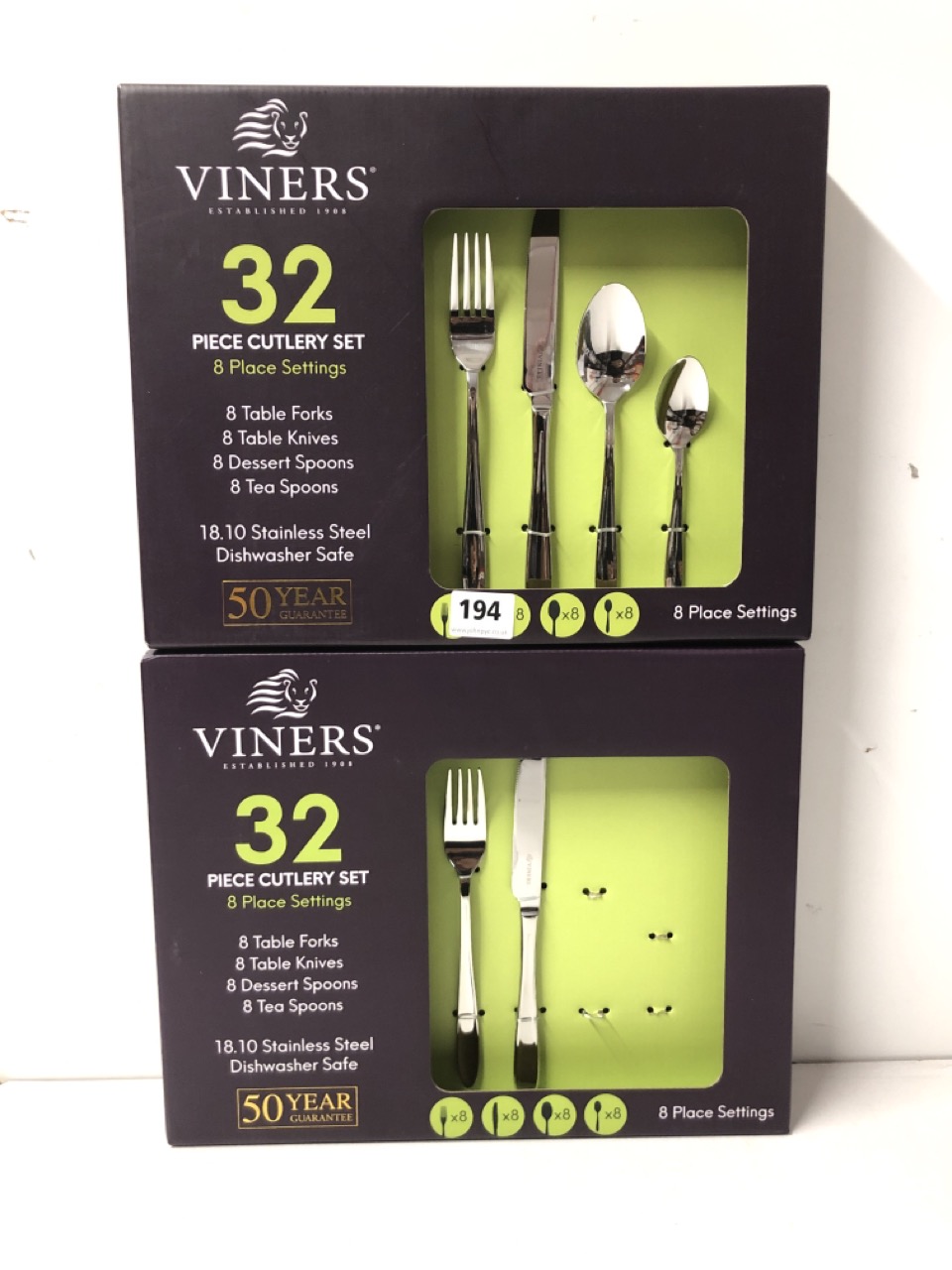 John Pye Auctions 2 X VINERS CUTLERY SETS