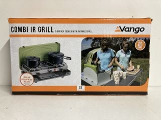 VANGO COMBI IR GRILL 2 BURNER COOKER WITH INFRARED GRILL
