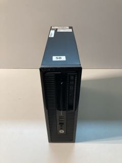 HP PRODESK 400 G1 SFF BUSINESS PC 1TB PC IN BLACK.. INTEL CORE I5-4570, 6GB RAM, [JPTN37280]