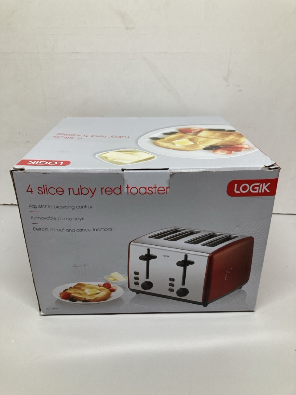 John Pye Auctions LOGIK 4 SLICE TOASTER