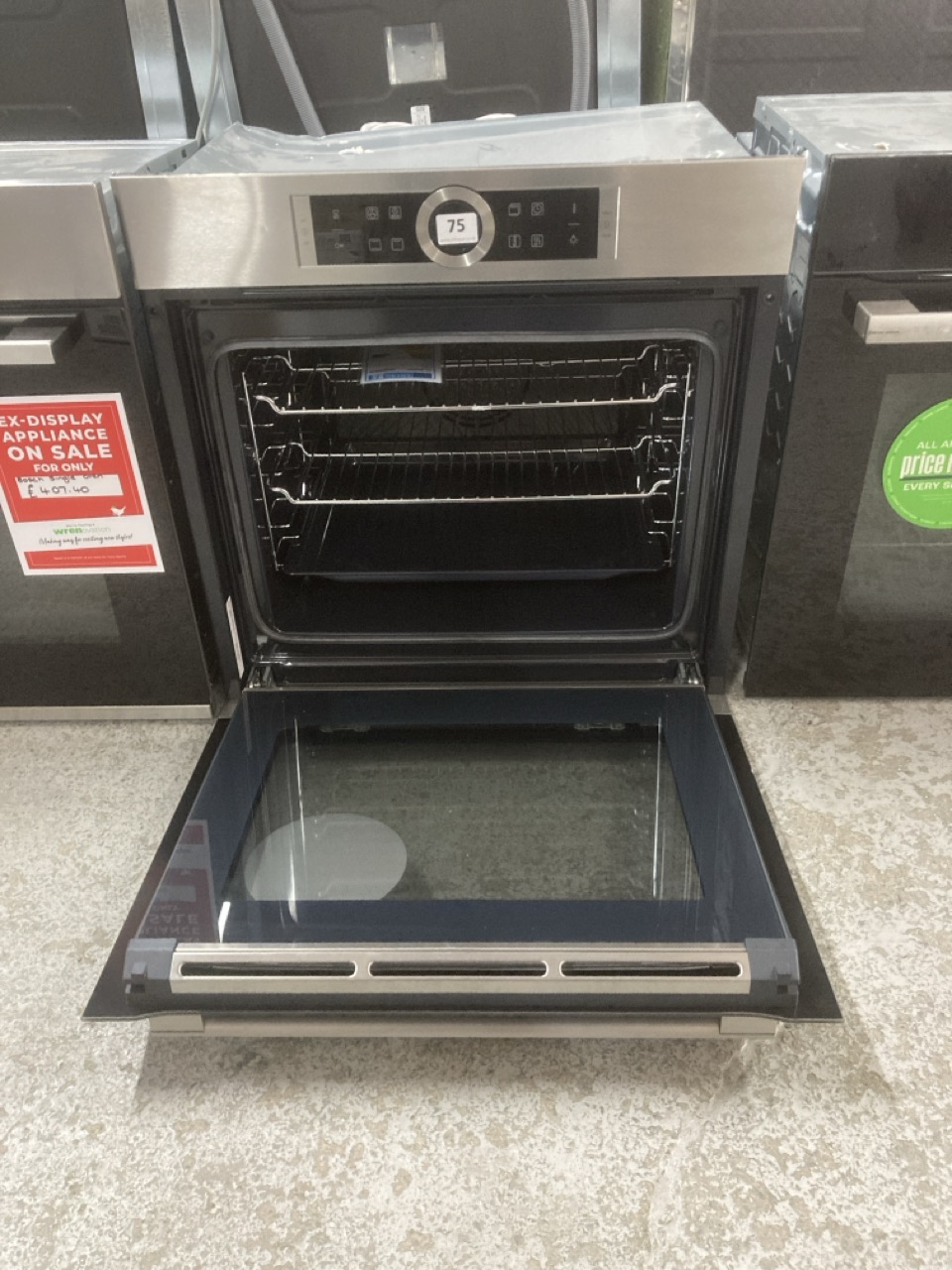 John Pye Auctions BOSCH BUILT IN SINGLE OVEN MODEL HBG634BS1B