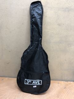 3RD AVE WOODEN GUITAR WITH BAG