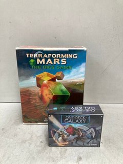 TERRAFORMING MARS DICE GAME TO INCLUDE ONE DECK GALAXY: LOCATION - H15