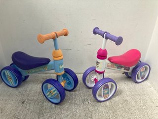 BLUEY BOBBLE RIDE ON TO INCLUDE BOBBLE UNICORN RIDE ON: LOCATION - H11