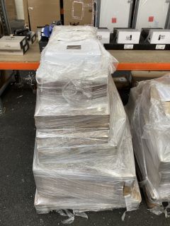 PALLET OF ASSORTED TILES TO INCLUDE 250 X 500MM TILES IN BEIGE: LOCATION - B2 (KERBSIDE PALLET DELIVERY)