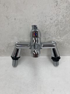 DECK MOUNTED BATH FILLER IN CHROME - RRP £225: LOCATION - R1