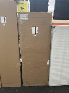 WHITE VERTICAL DOUBLE FLAT PANEL RADIATOR 1600 X 560MM - RRP £625: LOCATION - BACK RACK