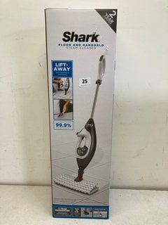 SHARK FLOOR AND HANDHELD STEAM CLEANER WITH LIFT AWAY : RRP £169.99: LOCATION - BOOTH