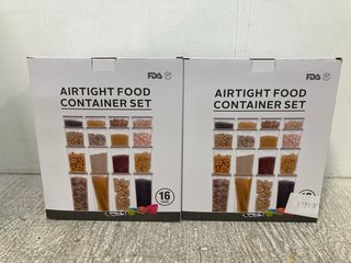 2 X OSTBA AIRTIGHT FOOD CONTAINER SETS: LOCATION - A16