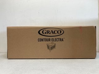 GRACO CONTOUR ELECTRA INTO THE WILD TRAVEL COT (SEALED) :RRP £100.00: LOCATION - BOOTH