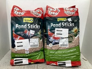 2 X TETRA POND STICKS FOR HEALTHY FISH AND CLEARWATER 50L: LOCATION - A13