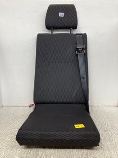 LARGE CAR SEAT IN BLACK: LOCATION - A13