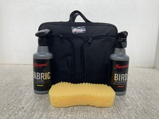 SUPAGARD CAR CARE CLEANING KIT IN BAG: LOCATION - A11