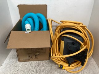 X75 HOSE PIPE TO INCLUDE PLASTIC TUBING: LOCATION - A4