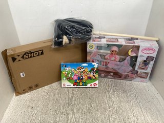 4 X ASSORTED ITEMS TO INCLUDE SUPER MARIO PUZZLE 500PCS: LOCATION - A3