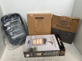 4 X ASSORTED ITEMS TO INCLUDE BELACO HALOGEN HEATER - MODEL: BEL-HHC19S: LOCATION - A3