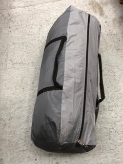 GREY POLED TENT WITH GREY CARRY BAG: LOCATION - AR2