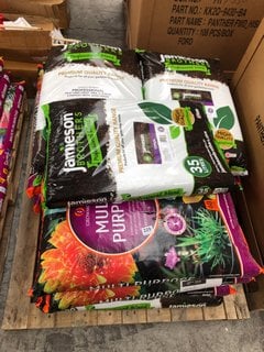 QTY OF ASSORTED GARDEN ITEMS TO INCLUDE TOP SOIL & COMPOST: LOCATION - A7 (KERBSIDE PALLET DELIVERY)