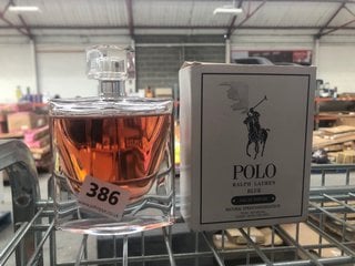 2 X ASSORTED FRAGRANCES TO INCLUDE POLO RALPH LAUREN BLUE: LOCATION - BSR7