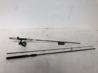 ABU GARCIA CARDINAL STX FISHING ROD & REEL TO ALSO INCLUDE HANDLE END ONLY UGLY STIK GX2 FISHING ROD: LOCATION - BR6