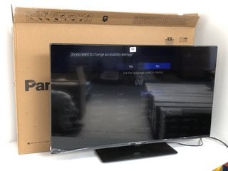 PANASONIC LED TV MX600 SERIES 43" SCREEN TX-43MX600B RRP £299: LOCATION - A1