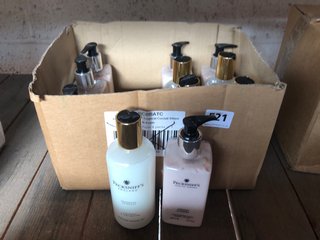 (COLLECTION ONLY) QTY OF PECKSNIFF COCONUT & SHEA BUTTER SHOWER GEL TO ALSO INCLUDE PECKSNIFF APRICOT & JOJOBA HAND & BODY LOTION: LOCATION - BR9